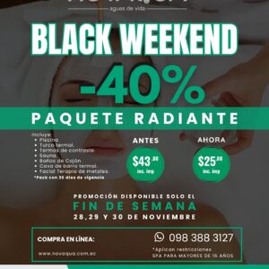 Paquete Radiante (BLACK 40% de descuento)